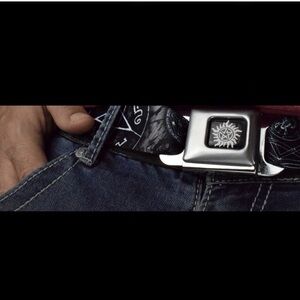 Supernatural Graphic Belt Adjustable Seatbelt Style